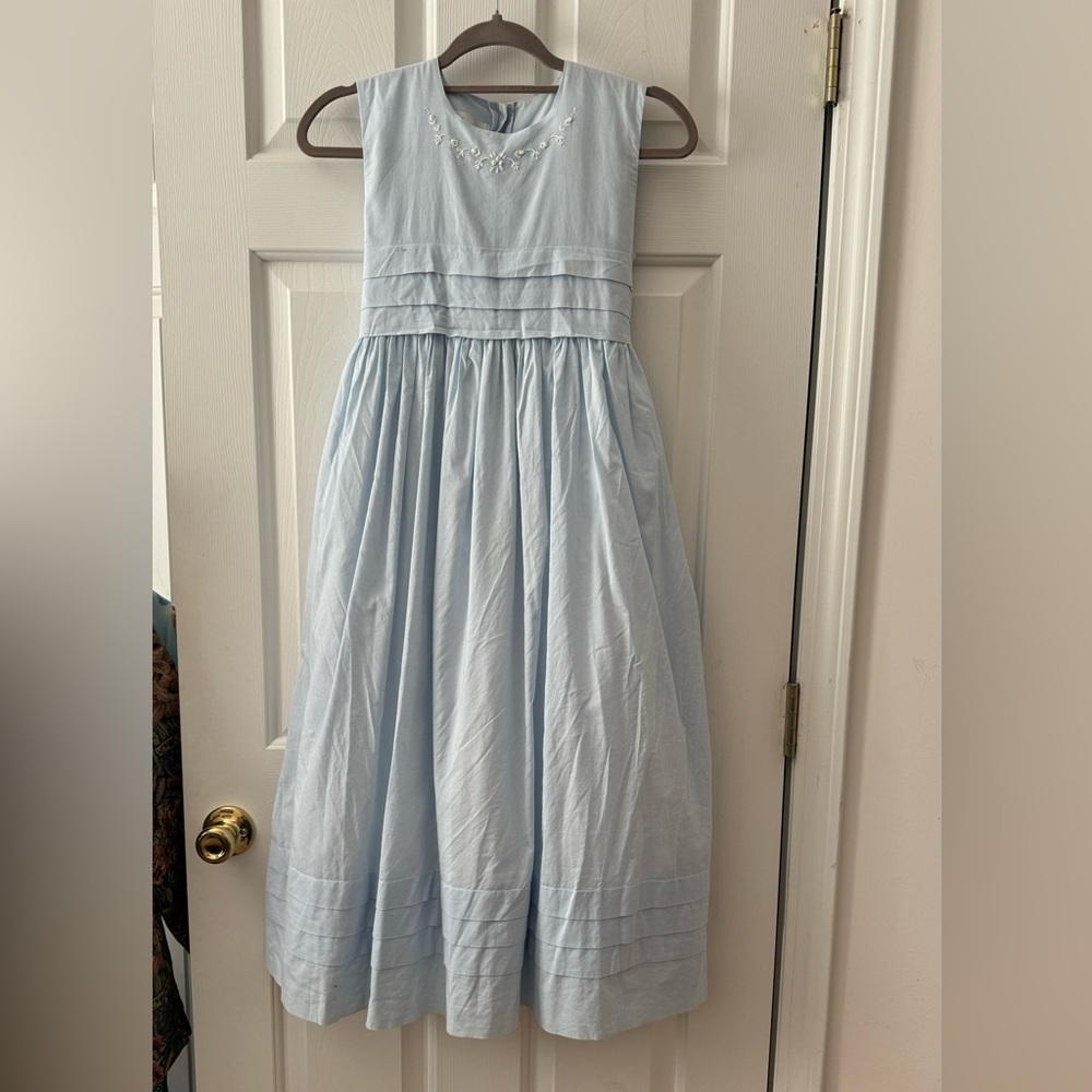 Strasburg Blue Girl Dress Size 14
